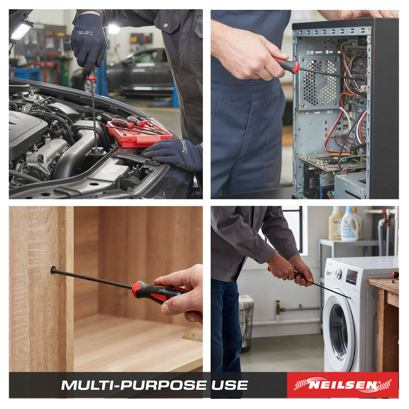 CT6011 - Diamond Tipped Star Screwdriver Set 4pc