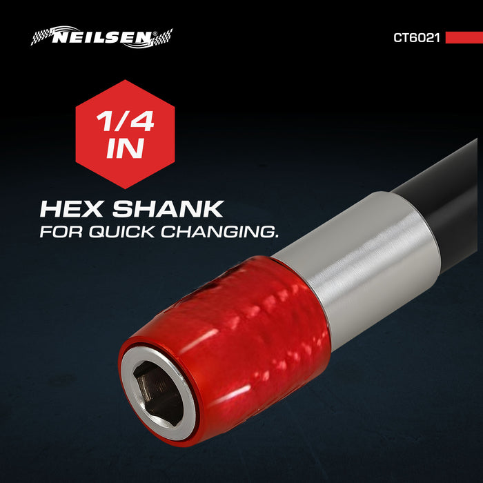 CT6021 - 1/4in Hex Shank Automatic Bit Holder 450mm