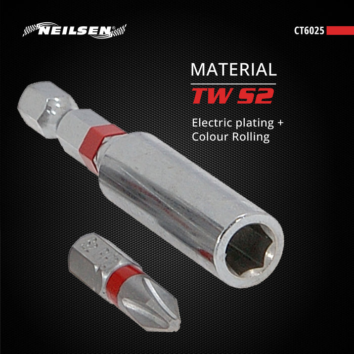 CT6025 - 25pc Impact Screwdriver Bit Box 25mm PH2