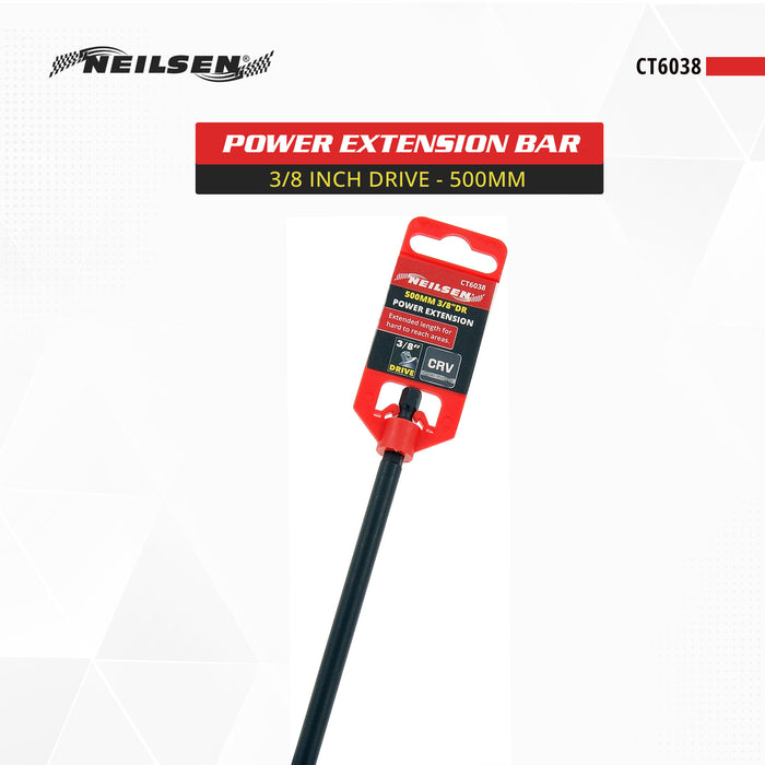 CT6038 - 3/8 Inch Drive Power Extension Bar 500mm