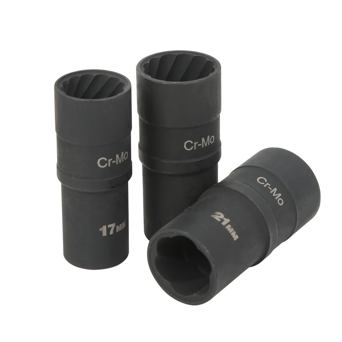 Socket Two Side Thread CT6054 - 3pc Double Sided Twist Socket — Neilsen Tools