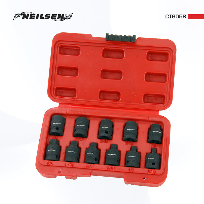 CT6058 - 11pc 3/8" Dr Pipe Plug Socket Set