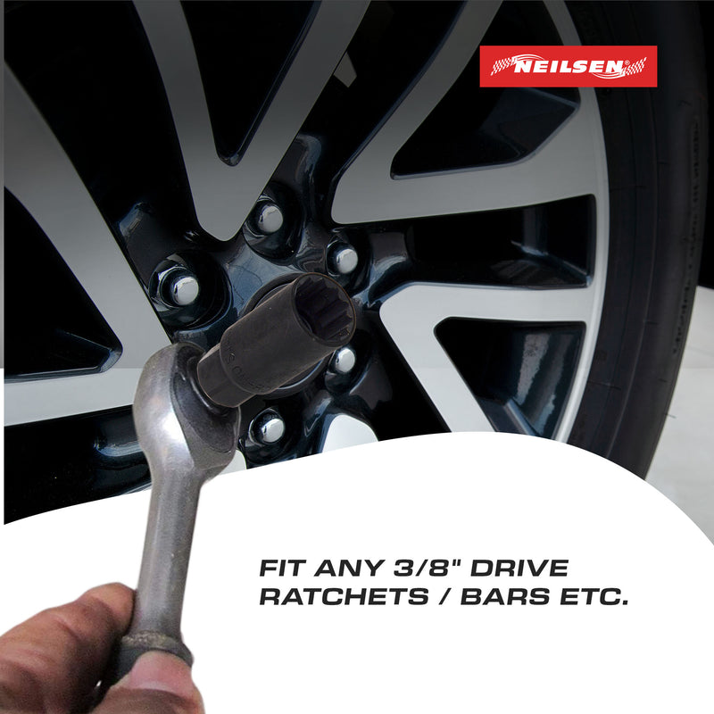 CT6058 - 11pc 3/8" Dr Pipe Plug Socket Set