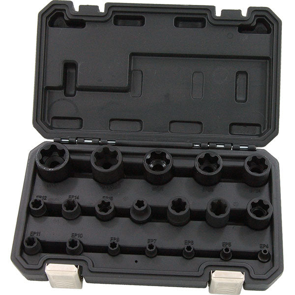 CT6059 - 19pc External Star Plus Socket Set — Neilsen Tools
