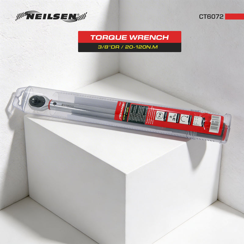 CT6072 - Torque Wrench 20-120N.M  3/8inch Drive