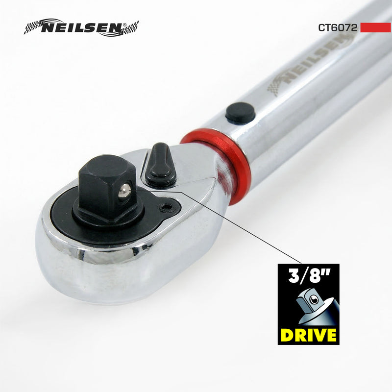 CT6072 - Torque Wrench 20-120N.M  3/8inch Drive