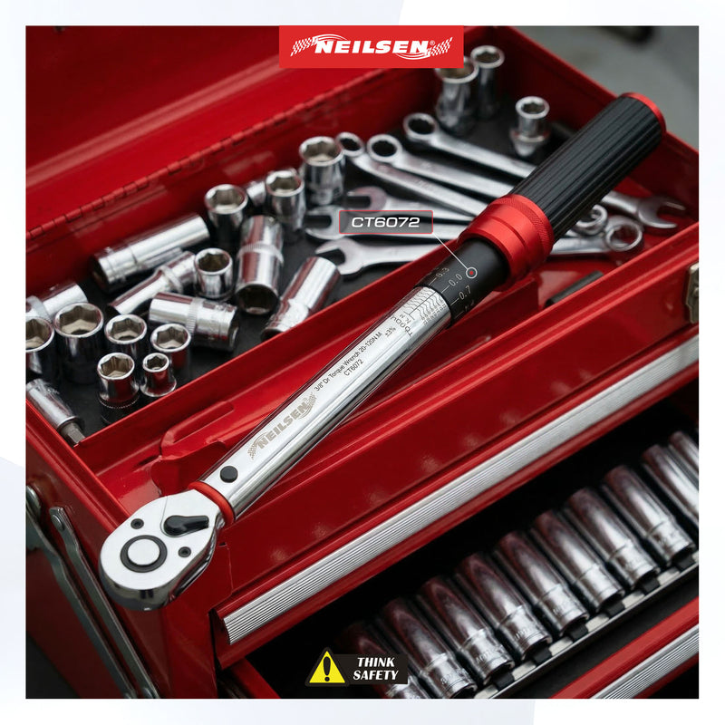 CT6072 - Torque Wrench 20-120N.M  3/8inch Drive