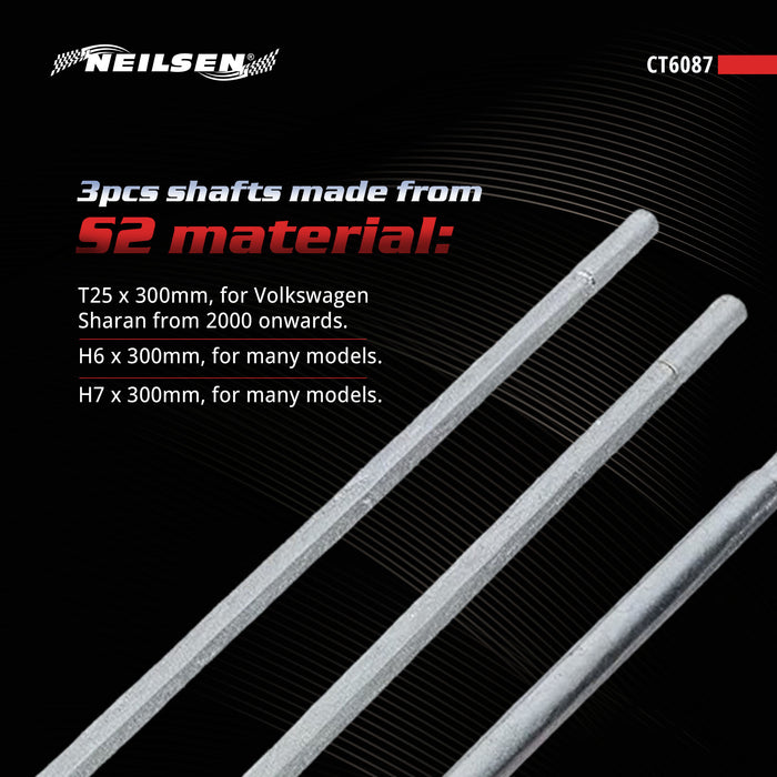 CT6087 - 4pc Headlight Adjustment Tool Set