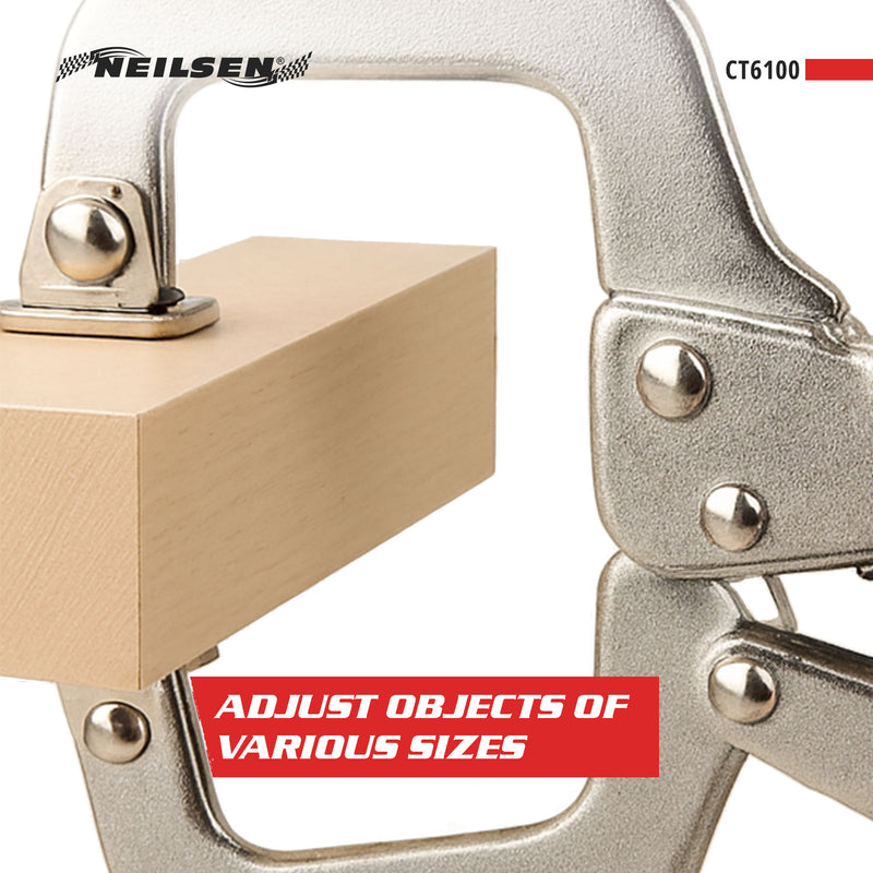 CT6100 -  Self-Adjusting Locking C-Clamp 11 Inch