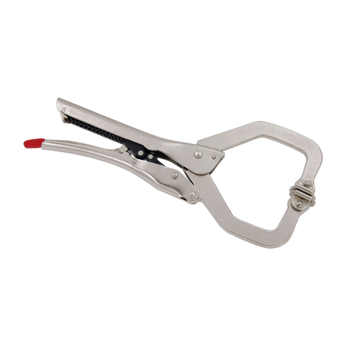 CT6101 - 11“ Self-Adjusting Locking Long Reach C-Clamp With Swivel Pads