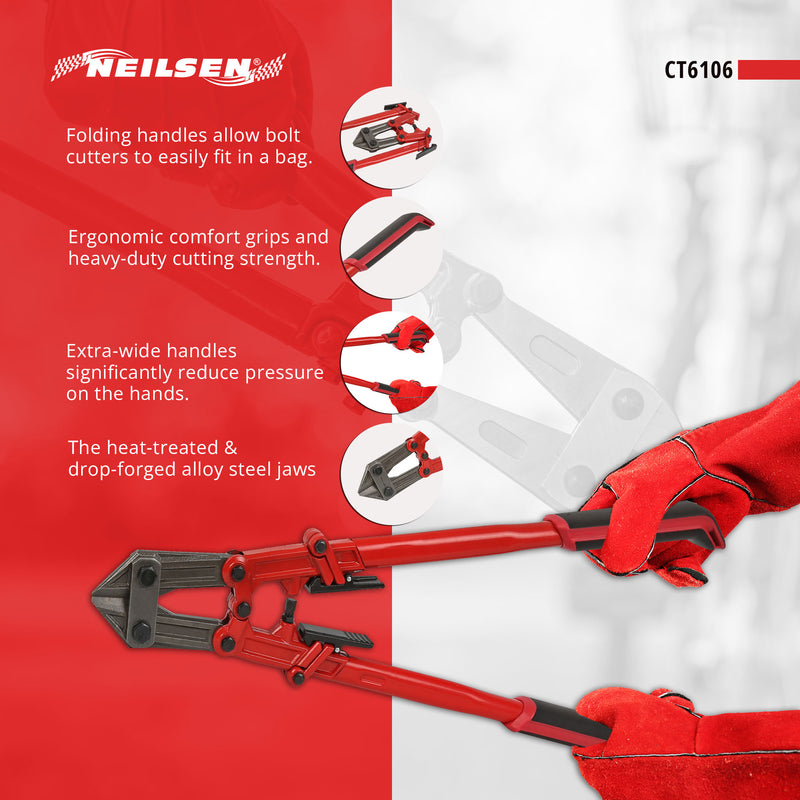 CT6106 - Folding Handle Bolt Cutter 24inch