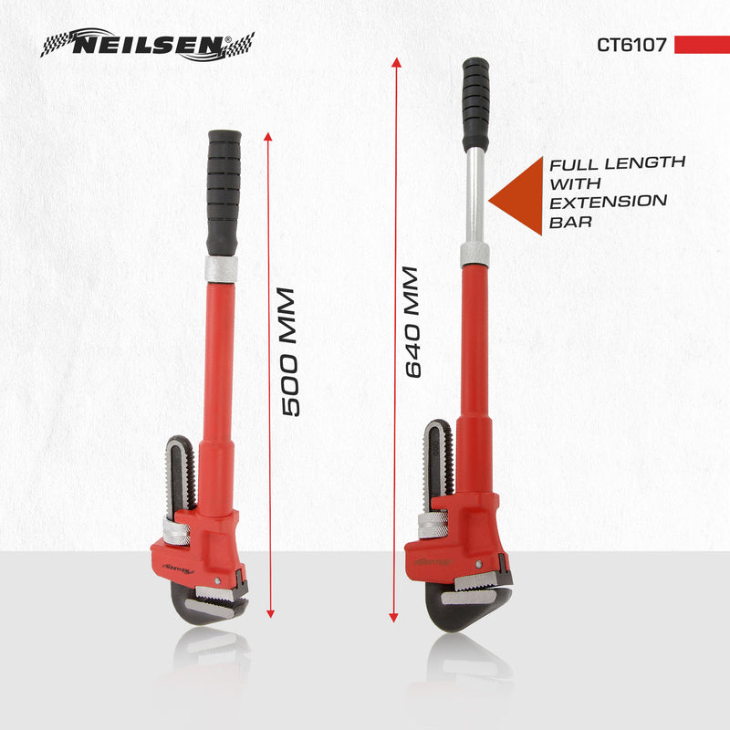 CT6107 - 24in Telescopic Pipe Wrench