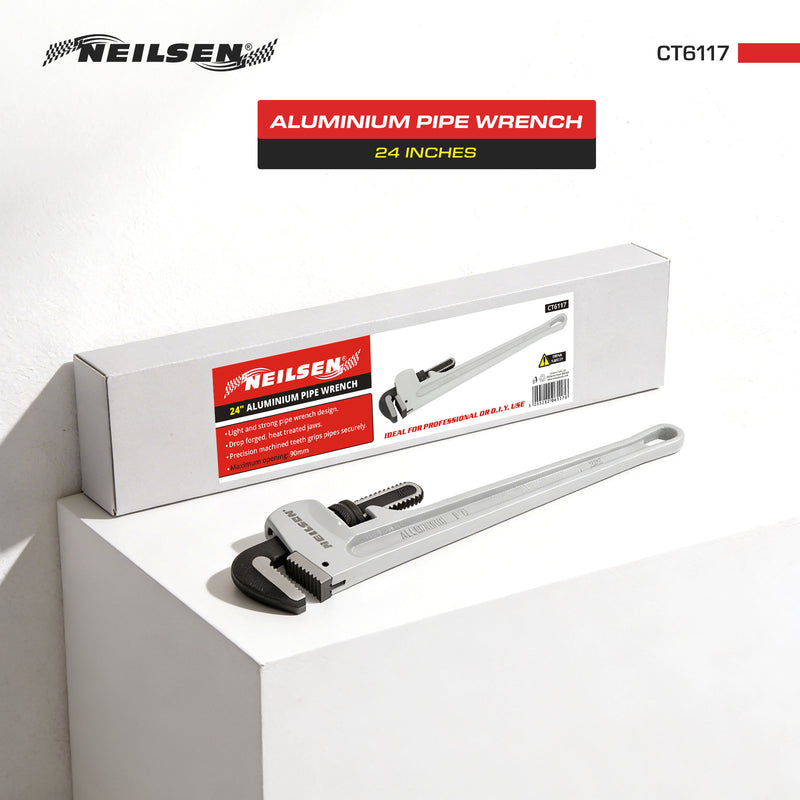 CT6117 - Aluminium Pipe Wrench 24inch