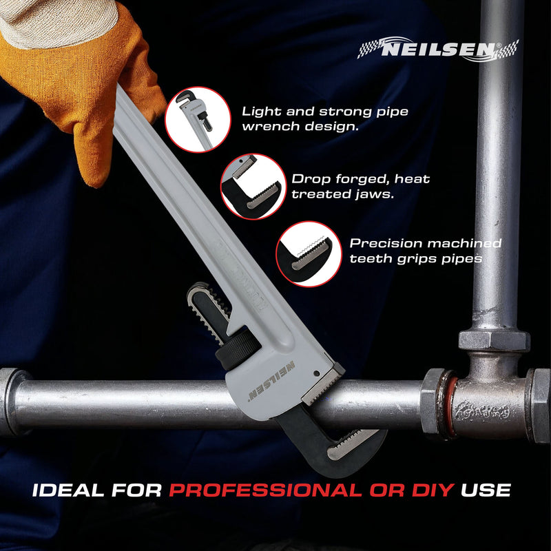 CT6117 - Aluminium Pipe Wrench 24inch