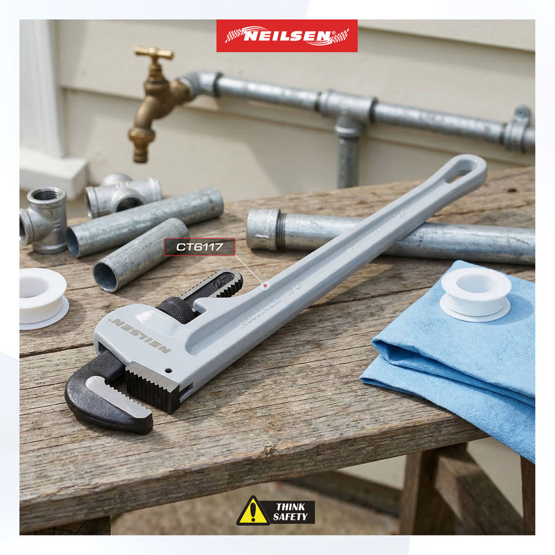 CT6117 - Aluminium Pipe Wrench 24inch
