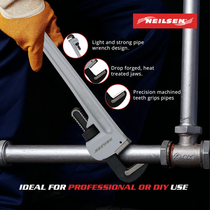 CT6118 - Aluminium Pipe Wrench 36inch