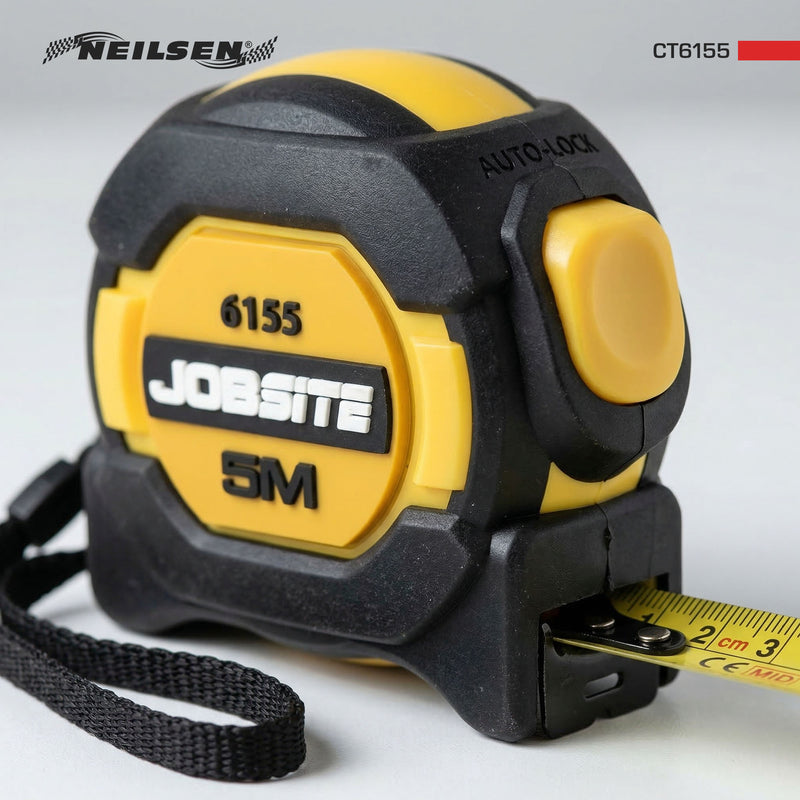 CT6155 - Auto Lock Measuring Tape 5m x 19mm