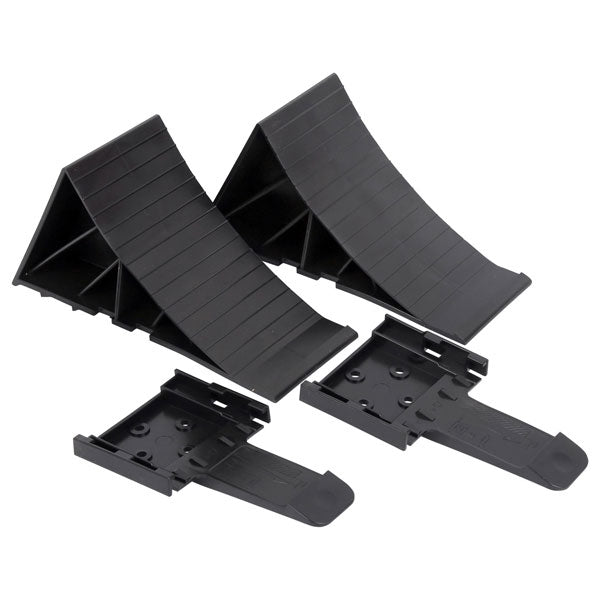 CT6229 - Wheel Chocks Set Including 2pc Holder