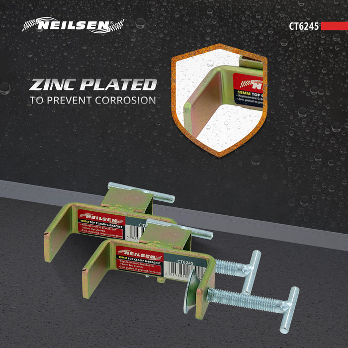CT6245 - Top Clamp G-Bracket - 19mm