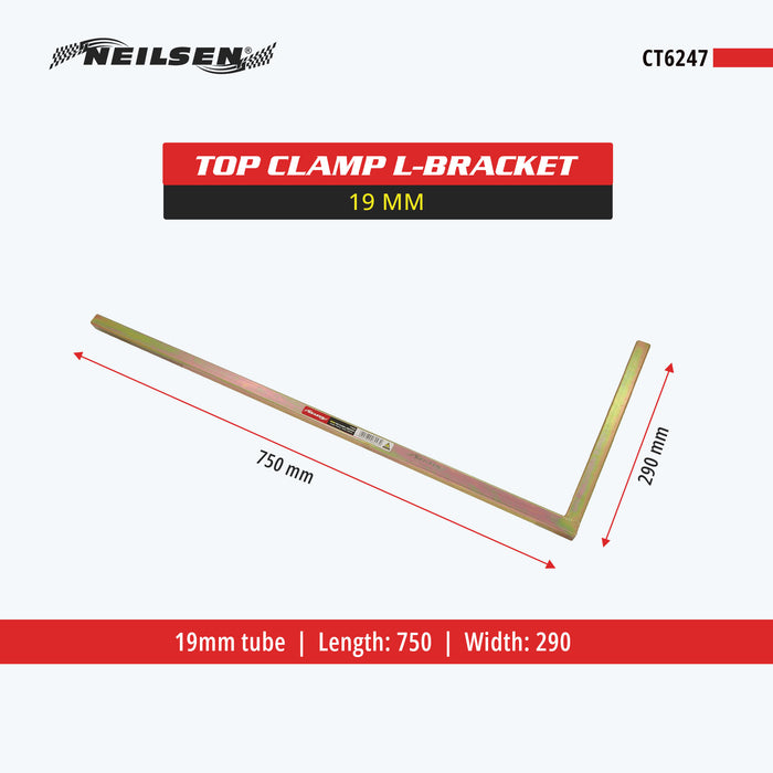 CT6247 - Top Clamp L-Bracket - 19mm