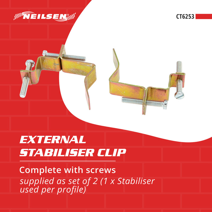 CT6253 - 2 X External Stabiliser Clip
