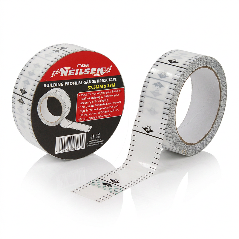 CT6260 - Building Profiles Gauge Brick Tape 37.5mm x 33m
