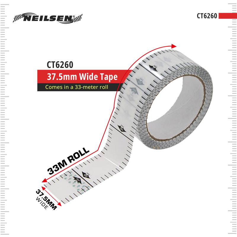 CT6260 - Building Profiles Gauge Brick Tape 37.5mm x 33m