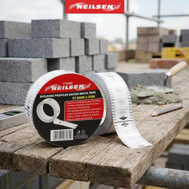 CT6260 - Building Profiles Gauge Brick Tape 37.5mm x 33m