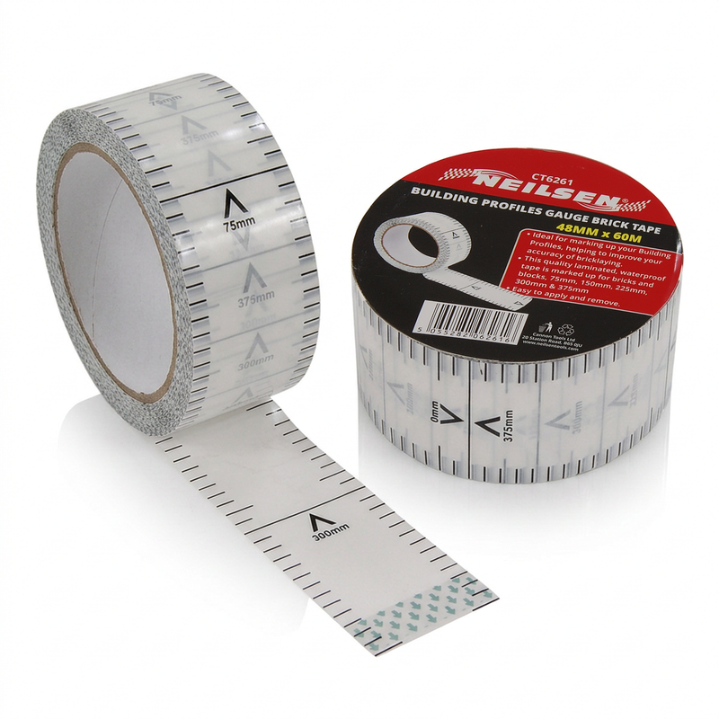 CT6261 - Building Profiles Gauge Brick Tape 48mm x 60m