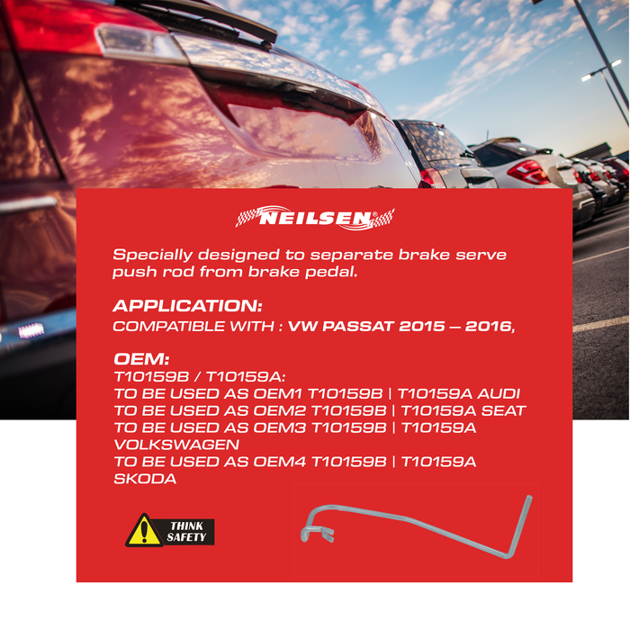 CT6271 - Brake Booster Shaft Release Tools - VAG