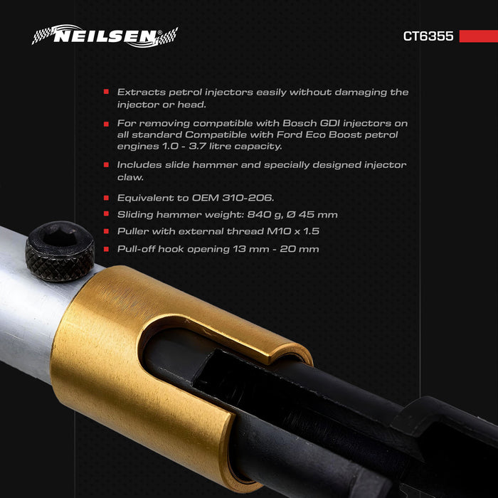CT6355 - Gasoline Injector Puller For Ford