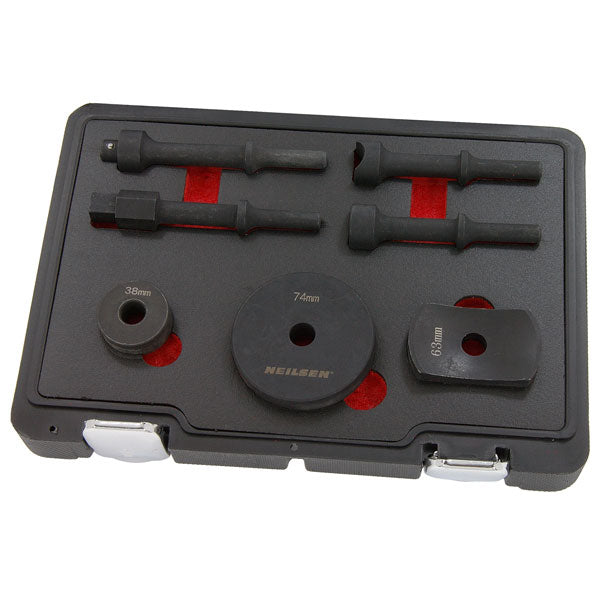 CT6413 - 7pcs Air Impact Chisel Adaptor Set