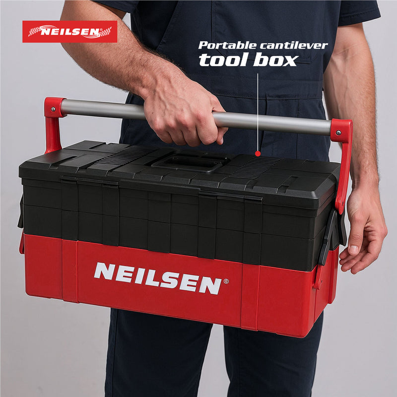CT6466 - Tool Box Plastic 3 Trays