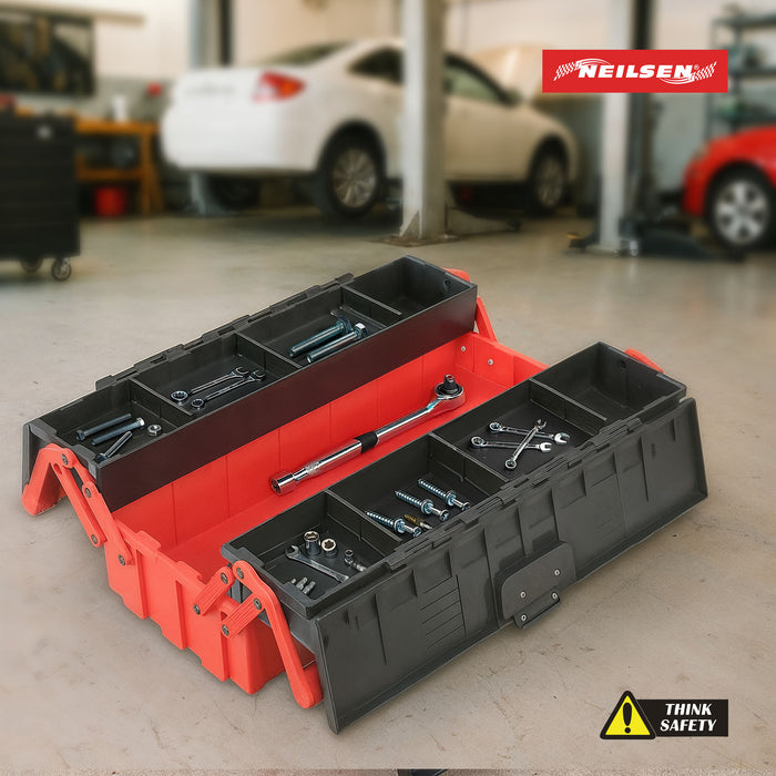 CT6466 - Tool Box Plastic 3 Trays