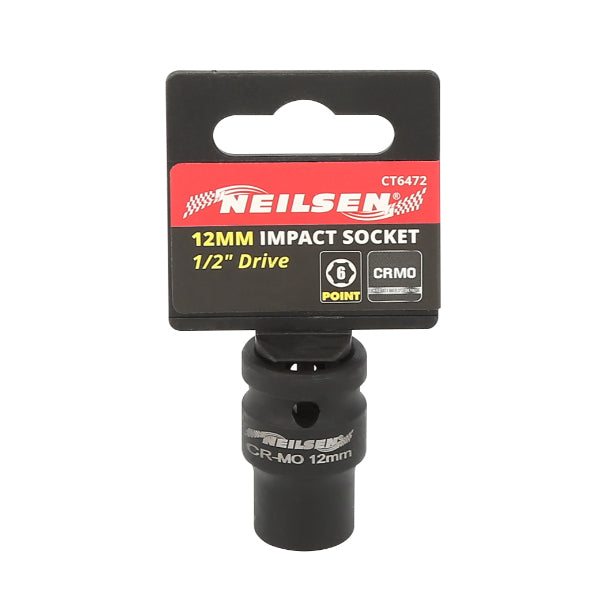 CT6472 - Impact Socket 12mm 1/2 Inch Drive