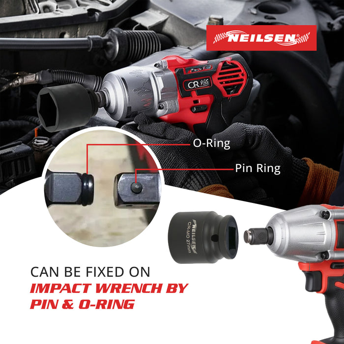 CT6486 - Impact Socket -27mm 1/2"Drive