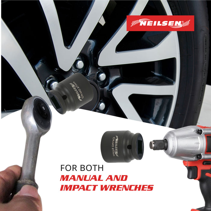 CT6486 - Impact Socket -27mm 1/2"Drive