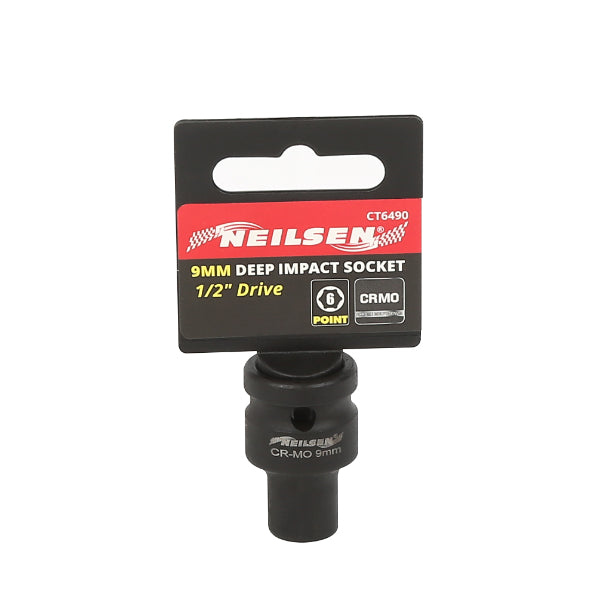 CT6490 - Impact Socket 1/2in Dr Deep  9mm