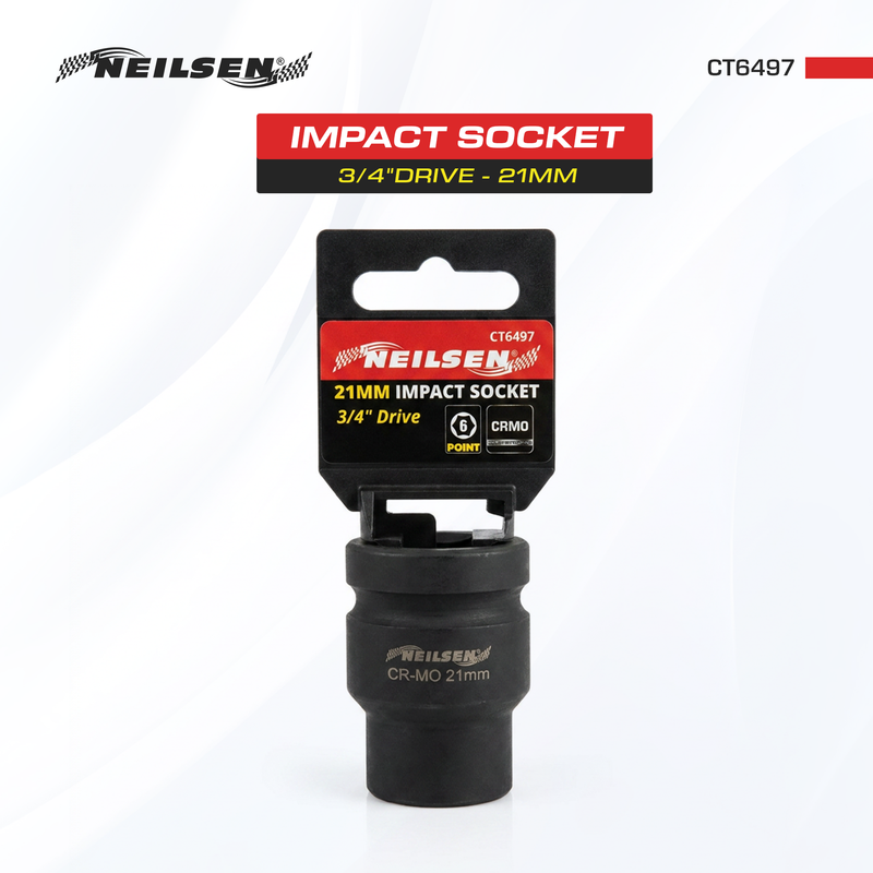 CT6497 -  Impact Socket 3/4"Drive 21mm