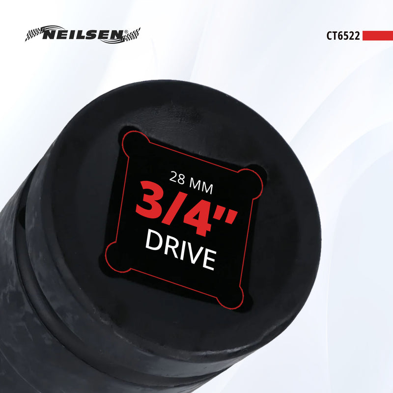 CT6522 - Impact Socket 3/4"Drive Deep 28mm
