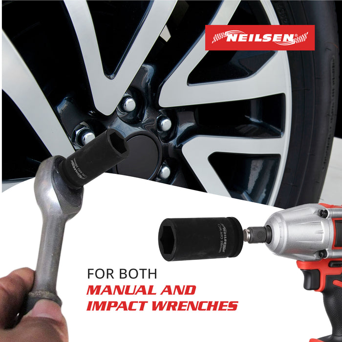 CT6522 - Impact Socket -28mm 3/4"Drive Deep