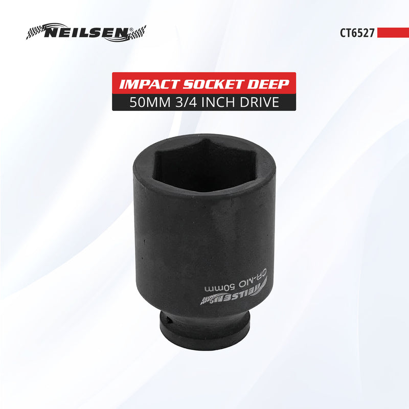 CT6527 - Impact Socket Deep  3/4 Inch Drive 50mm