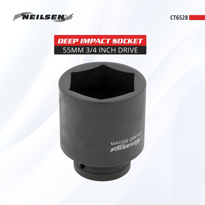CT6528 - Impact Socket 3/4 Inch Drive Deep  55mm