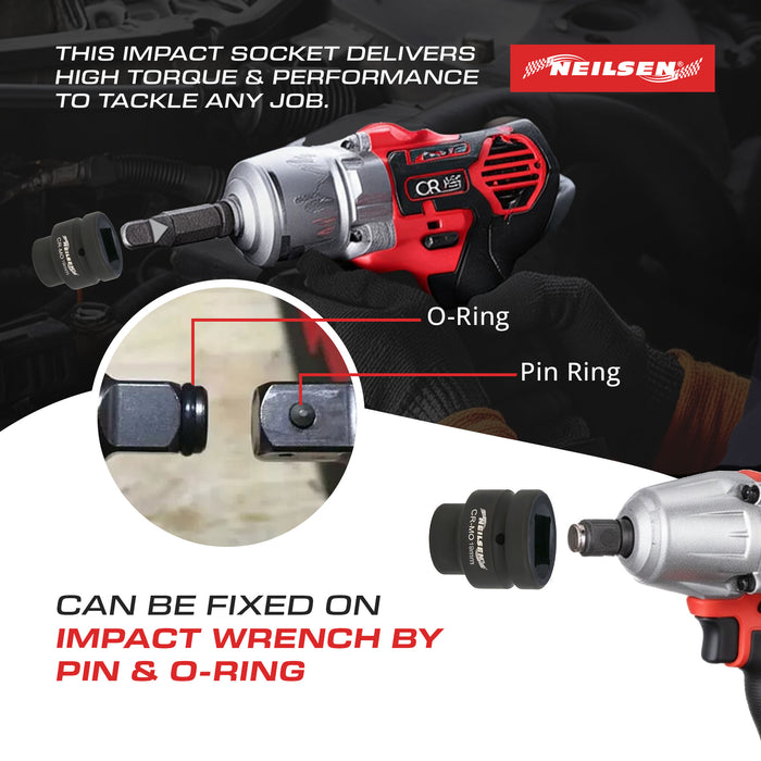 CT6532 - Impact Socket - 19mm 1 Inch Drive