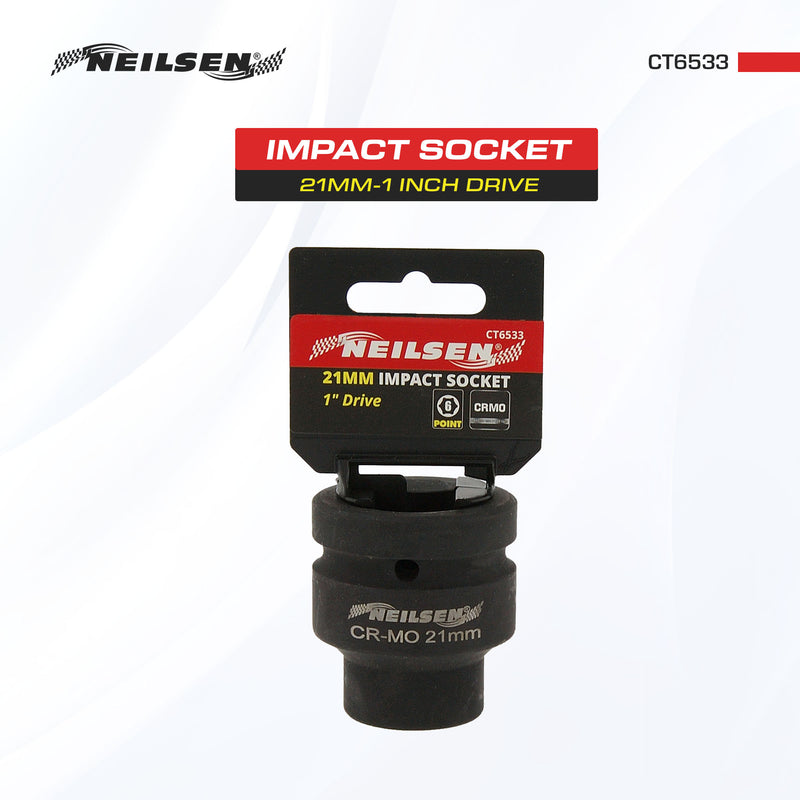 CT6533 - Impact Socket 1 Inch Drive 21mm