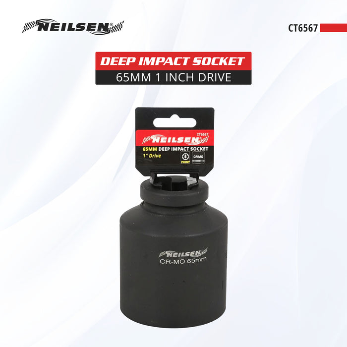 CT6567 - 1 Inch Drive Deep Impact Socket 65mm