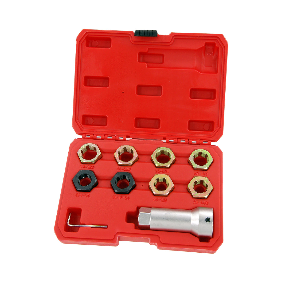 Spindle Rethreading Tool CT6579 - 9pc Axle Spindle Rethreading Set — Neilsen Tools