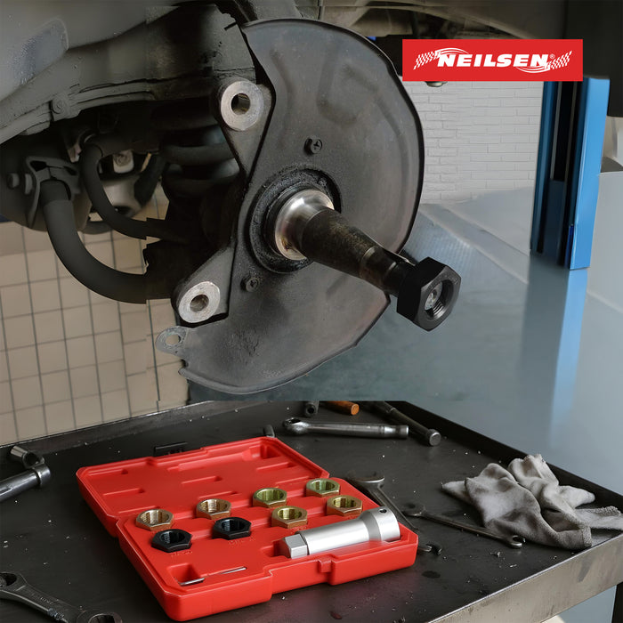 CT6579 - 9pc Axle Spindle Rethreading Set