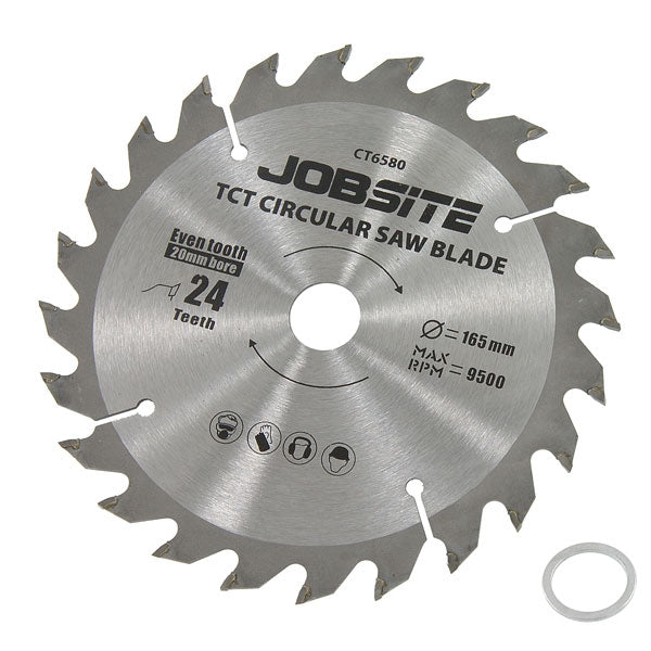 CT6580 - TCT Circular Saw Blade - 165mm For CT5957