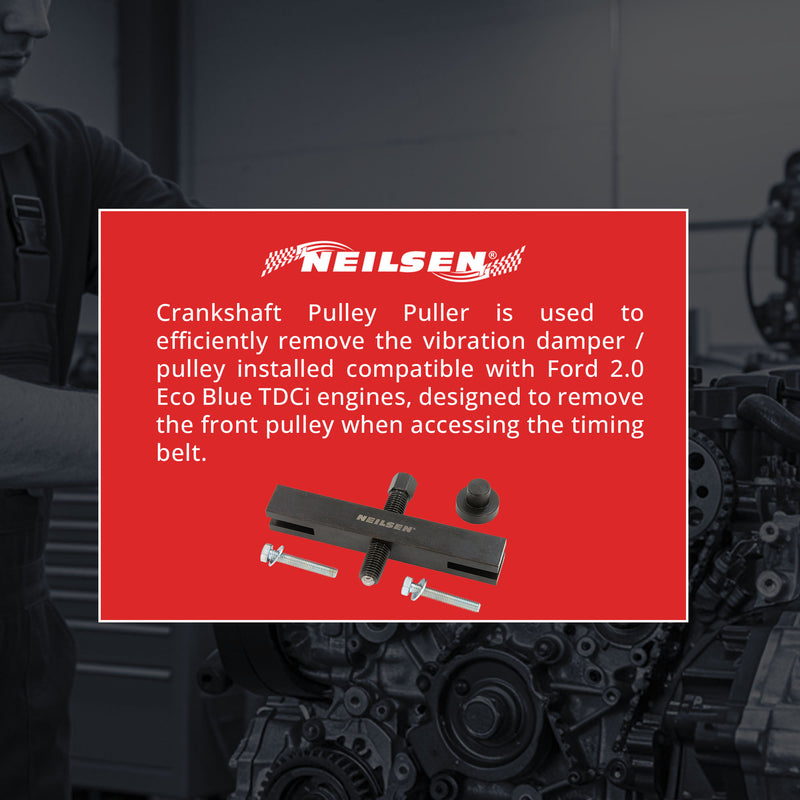 CT6581 - Crankshaft Pulley Puller For Ford 2.0 ECOBLUE TDCI